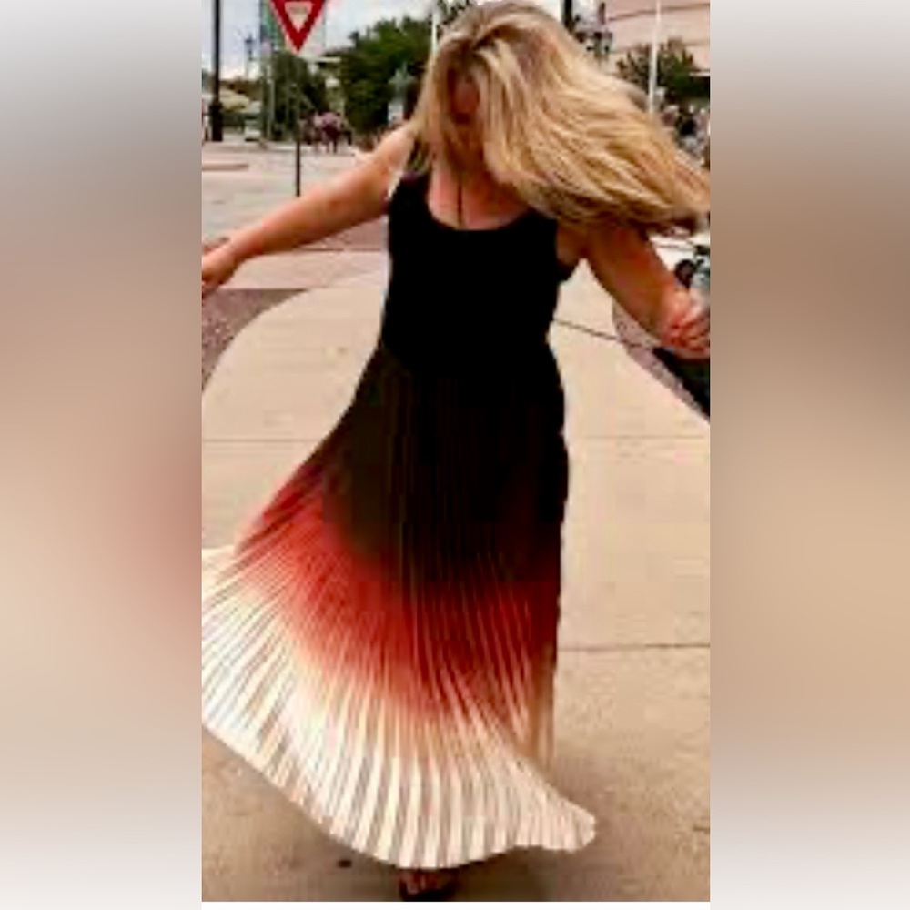 Banana Republic Gradient Maxi Skirt